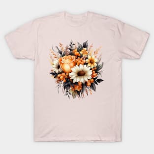 Flower Bundle Painting T-Shirt